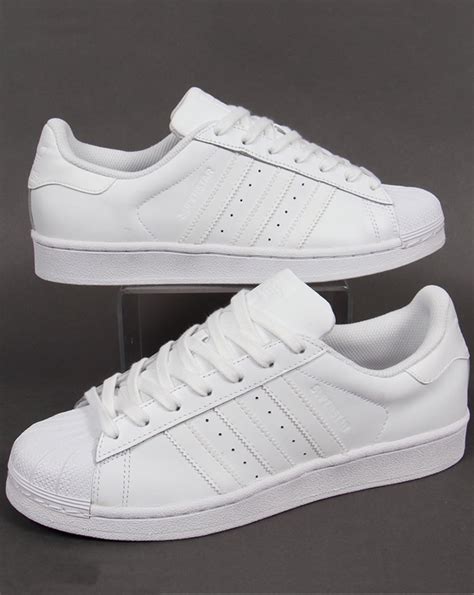 white Adidas superstar shoes